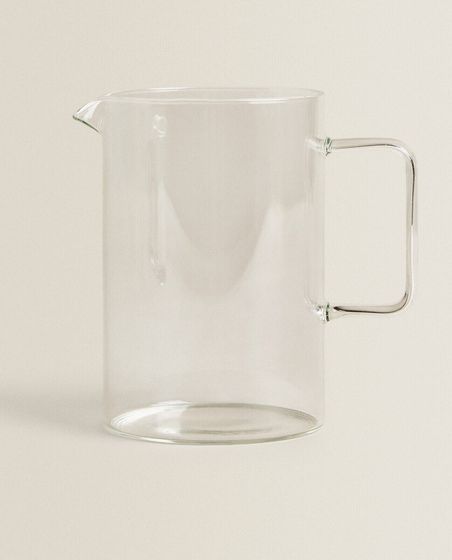 Borosilicate glass milk jug