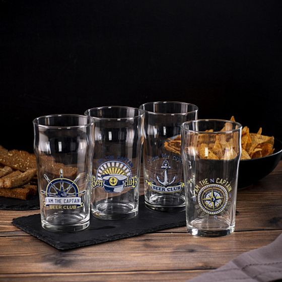 Стакан для пива ПЕЙЛ-ЭЛЬ Капитан 570мл