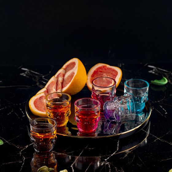 Набор стопок SKULL COLORS 6шт 50мл