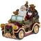 Фигурка декоративная &quot;Дед Мороз на машине&quot; с подсвет (2xAA н/п), L25 W12 H16 см