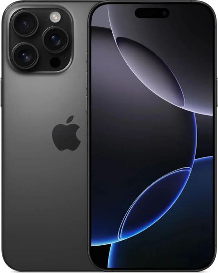Смартфон Apple iPhone 16 Pro Max 8Gb/512Gb черный титан (MYWL3J/A)