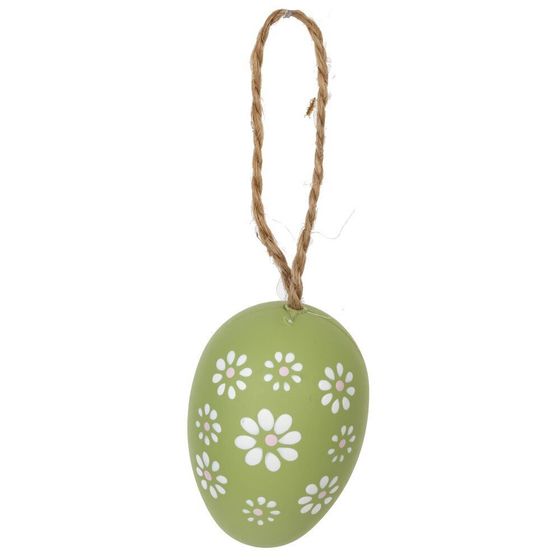 Набор из 3-х изделий декоративных подвесных &quot;Яйцо&quot; (4*6), L13 W7 H4 см