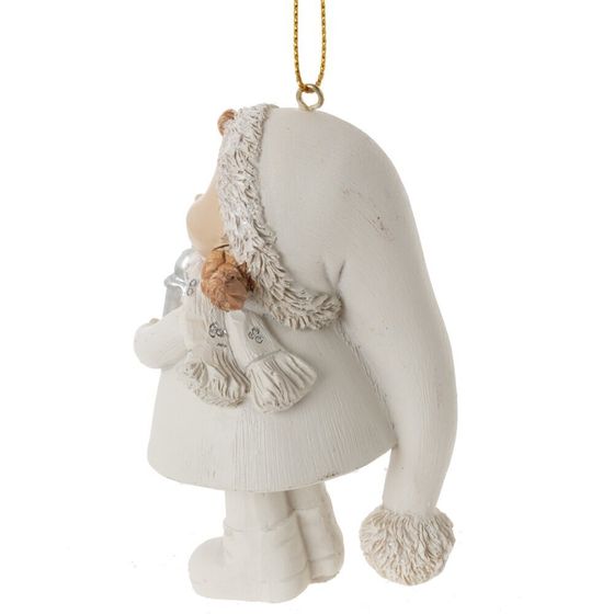 Фигурка декоративная подвесная "Девочка", L5 W5,5 H9,5 см, 2в.