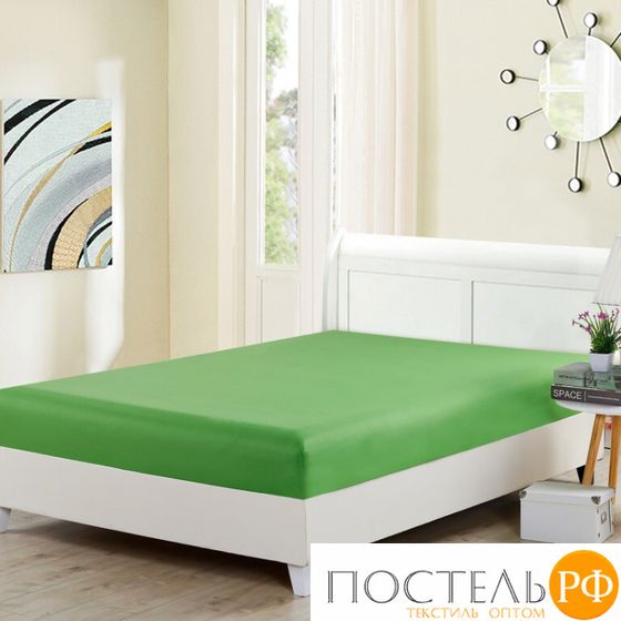 Простынь поплин на резинке (PRP-5) 160x200, (высота-20 см)
