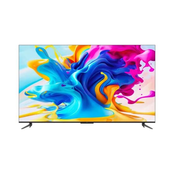 Телевизор TCL 50C647, 50&quot;, 3840x2160, DVB-T2/C/S/S2, HDMI 3, USB 1, SmartTV, чёрный