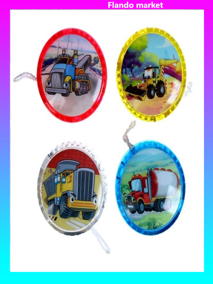 !09 Йо-Йо «Спец техника» (набор 4 штуки) виды МИКС