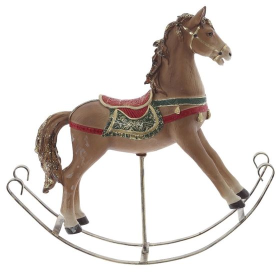 Фигурка декоративная &quot;Лошадка-качалка&quot;, L30 W8 H26,5 см