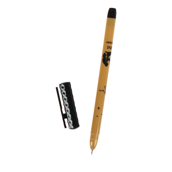 !НАБОР 10 ШТУК  - Ручка шариковая &quot;Ёлка&quot; с рисунком , стержень синий, линия 0.5 мм, корпус МИКС