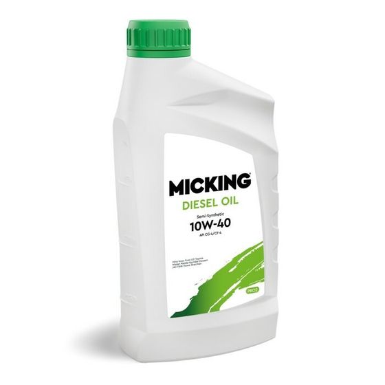 Масло моторное Micking Diesel Oil PRO2, 10W-40 CG-4/CF-4, полусинтетическое, 1 л