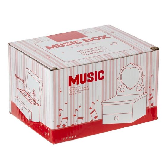 Шкатулка (музык.), L16 W11 H20 см