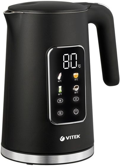 Чайник электрический Vitek VT-1162 1.7л 2200Вт черный