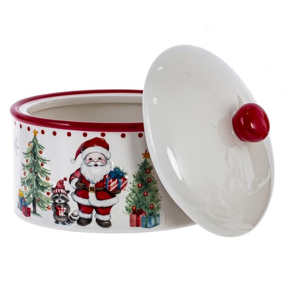 Сахарница &quot;Новогодний подарок&quot;, 900 мл, L15,5 W15,5 H12 см