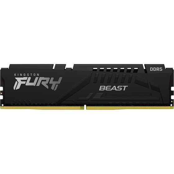 Память DDR5 32GB 5200MHz Kingston KF552C40BB-32 Fury Beast RTL PC5-41600 CL40 DIMM 288-pin   1029366