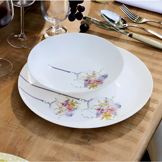 Тарелка десертная ФЛОРА 19см