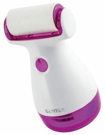 Машинка для очистки ткани Centek CT-2474. 3 белый/фиолетовый