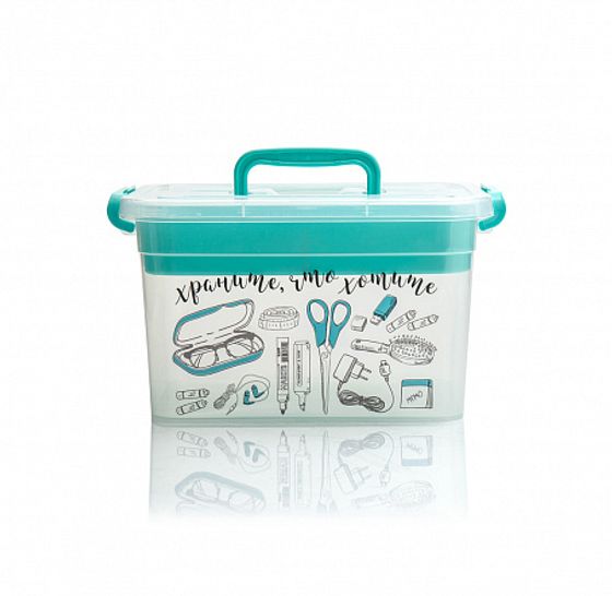 Контейнер для хранения с вкладышем ВАЖНЫЕ МЕЛОЧИ 310х200х180см 6.5л