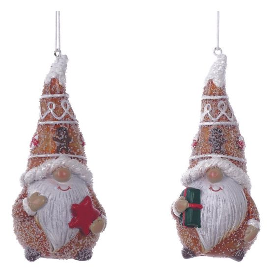 Фигурка декоративная подвесная &quot;Гном&quot;, L4,5 W4,5 H10,5 см, 2в.