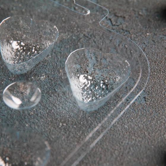 !09 Форма для шоколада и конфет «Шоко-клубника», пластик, прозрачная