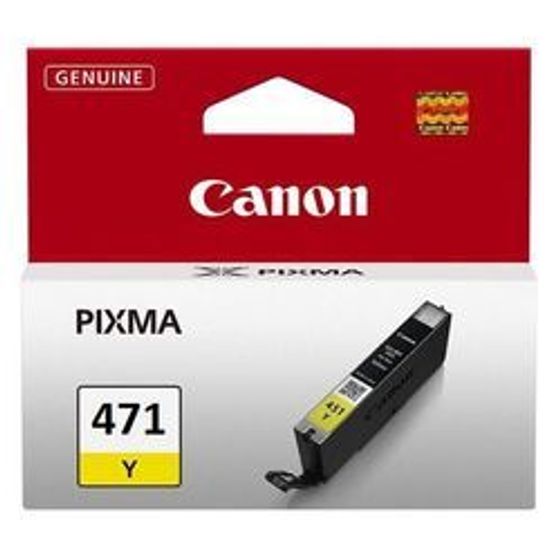 Картридж струйный Canon CLI-471Y 0403C001 желтый для Canon Pixma MG5740/MG6840/MG7740