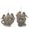 Фигурка декоративная подвесная &quot;Птички&quot;, L6 W4 H6 см, 2в.