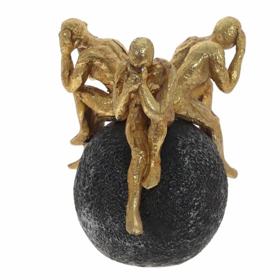 Фигурка декоративная &quot;Три человека&quot;, Д15 Ш15 В18 см