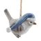 Фигурка декоративная подвесная "Птичка",   L7 W4,5 H4,5 см, 2в.