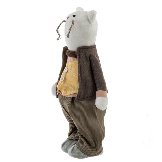 Игрушка набивная &quot;Кот/Кошка&quot;, L16 W10 H33 см, 2в.