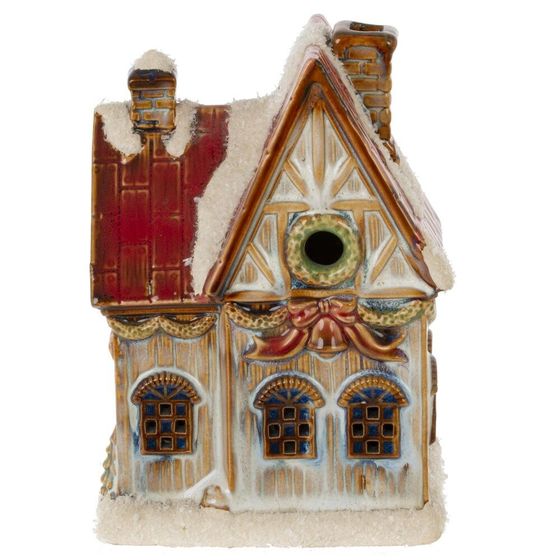 Фигурка декоративная с подсвет &quot;Домик&quot; (AAx2, н/п), L10,5 W8,5 H14,5 см
