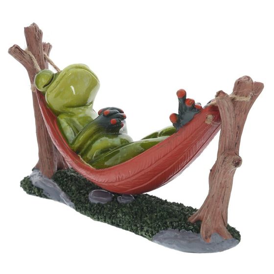 Фигурка декоративная "Лягушка", L20 W4,5 H9,5 см