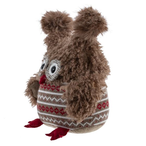 Игрушка набивная &quot;Сова&quot;, L20 W13 H21 см