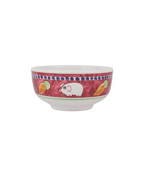 Melamine Campagna Porco Cereal Bowl