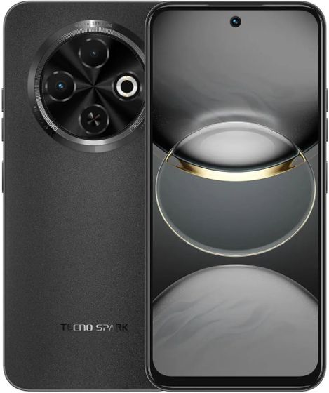 Смартфон Tecno Spark 30C 4/128Gb черный (KL5n Orbit Black)