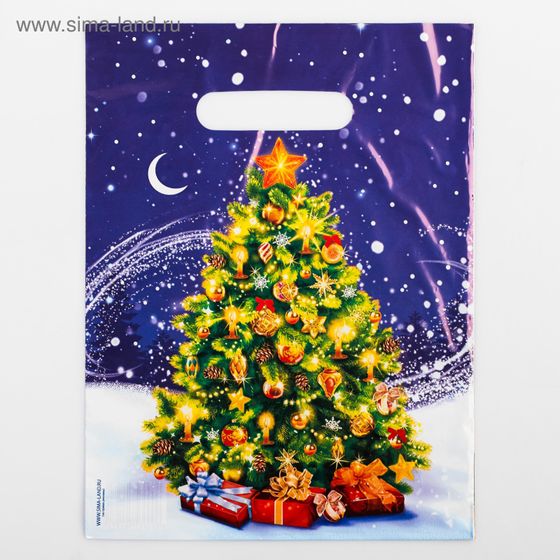 !09 Комплект из 31 штук, 30 мкм., ручка вырубная, полиэтиленовый : Пакет &quot;Дарите счастье&quot;, 25 штук 17 х 20 см. + Пакет«Ёлка желаний» 3 штуки 20×30 см. + Пакет &quot;Иголочка&quot;, 3 штук 17 х 20 см.