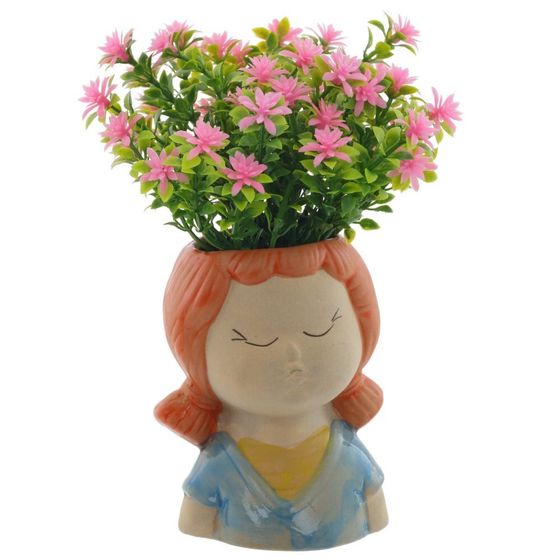 Цветочная композиция, L12 W12 H17,5 см, 4в.