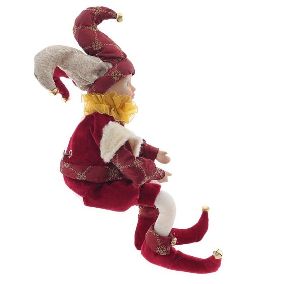 Игрушка набивная &quot;Клоун&quot; (муз, движ), L14 W13 H43 см (полка 23 см.)