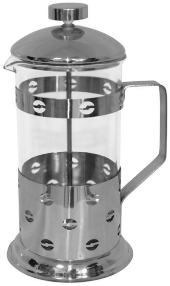 Френч-пресс Mallony Caffe B535-1000ML 1000 мл серебристый (950081)