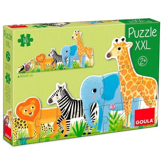 GOULA Xxl Decreasing Jungle Puzzle