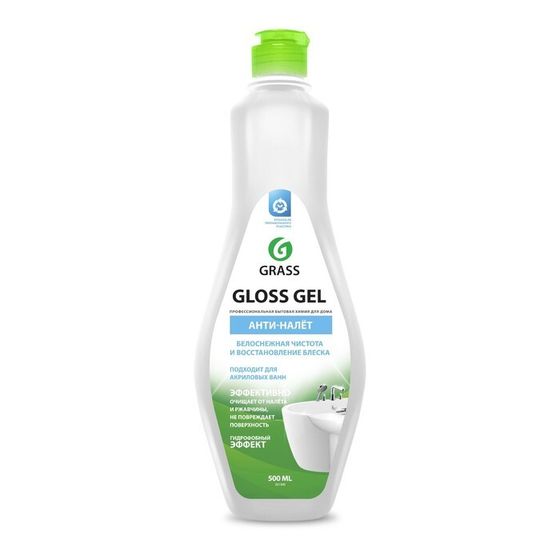 Чистящее средство Grass Gloss Gel, гель, для ванной комнаты, 500 мл