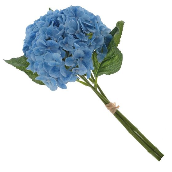 Цветы искусственные &quot;Букет Гортензий&quot;, L15 W15 H33,5 см