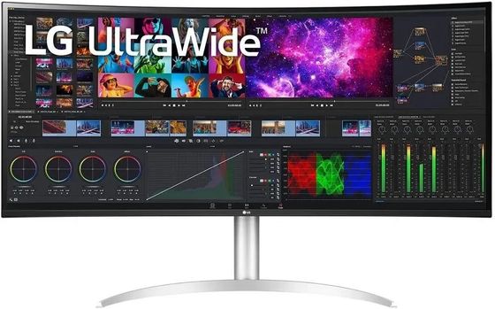 Монитор 39.7&quot; LG 40WP95C-W черный/серебристый NANO IPS 21:9 5120x2160 72Гц (40WP95C-W.ARUZ)