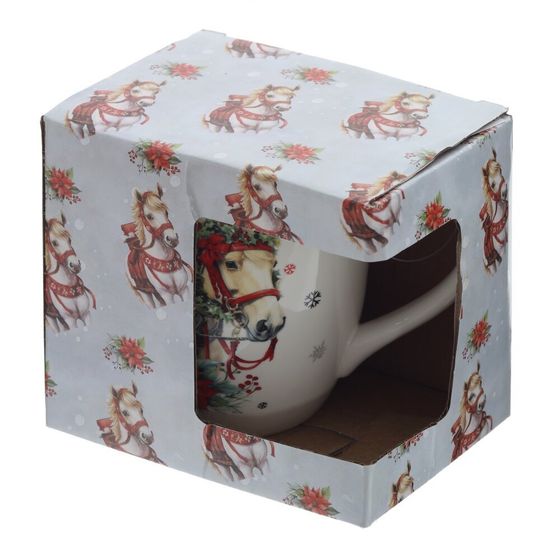 Кружка &quot;Лошадь&quot;, 350 мл, L12 W8,5 H10 см