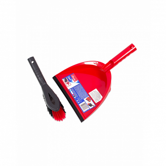 Набор 2в1 совок  щетка с короткой ручкой
