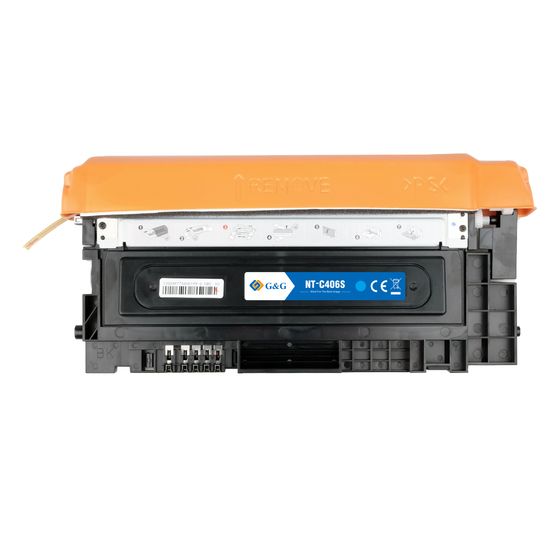 Картридж лазерный G&amp;G NT-C406S голубой (1000стр.) для Samsung CLP-360/365/CLX-3300/3305