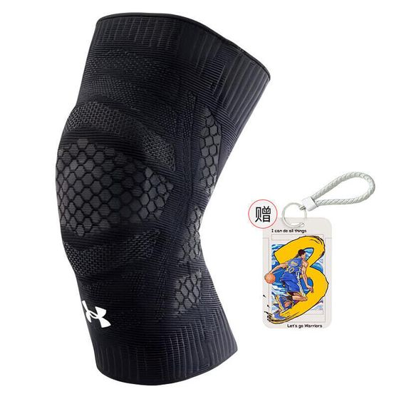 Under Armour Knee Pads Polyester Polyamide Elastane Running Mountaineering Cycling Badminton Basketball Fitness Men&#39;s