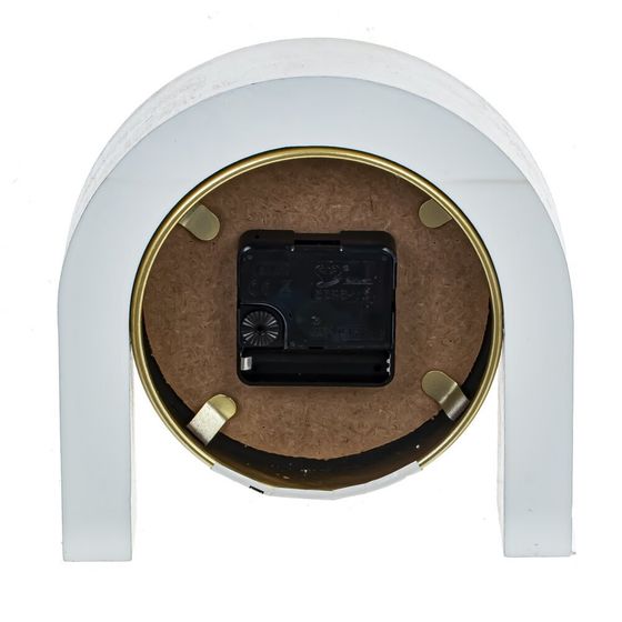 Часы настольные декоративные, Д18 Ш5,5 В18 см, (1xАА не прилаг.)