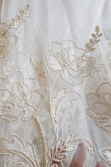 !Штора-тюль "Юстина", белый, 300*180 см