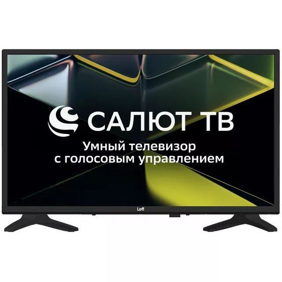 Телевизор LED 43&quot; Leff 43F690T FHD SALUT SMART черный Smart TV