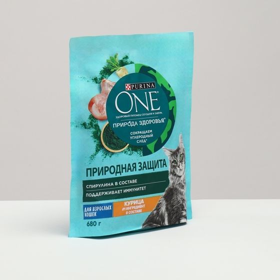 Сухой корм Purina One &quot;Природа здоровья&quot; для кошек, курица, 680 г