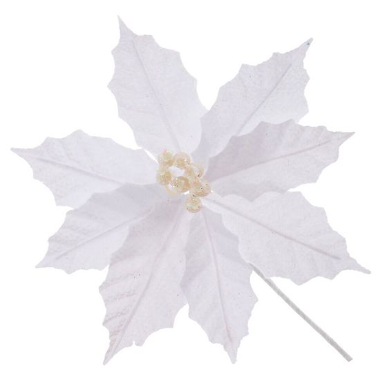 Цветок искусственный &quot;Пуансеттия&quot;, L25 W25 H27 см, 2в.