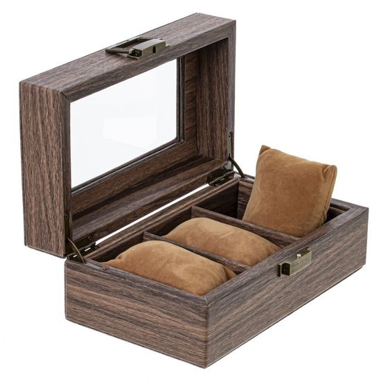 Шкатулка для часов, Д20,5 Ш12,5 В8,5 см